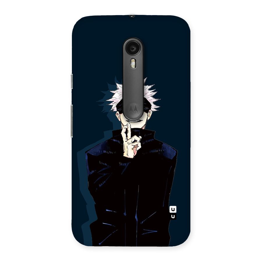 Satoru Gojo Back Case for Moto G3