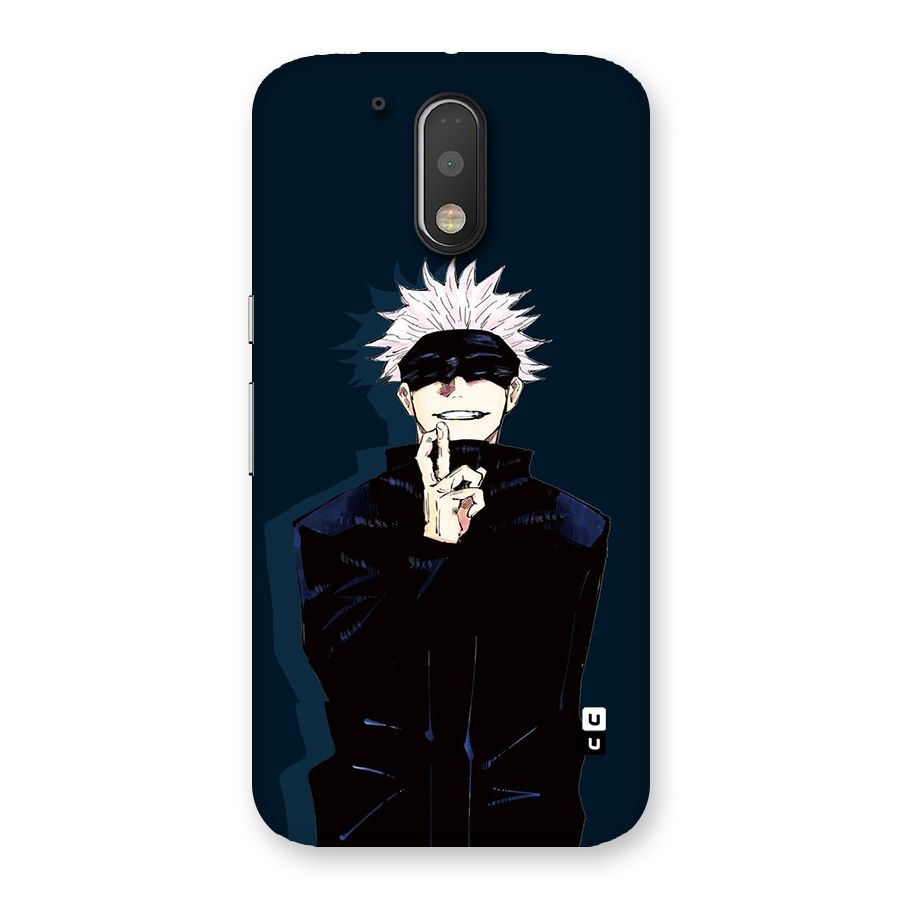 Satoru Gojo Back Case for Moto G4 Plus