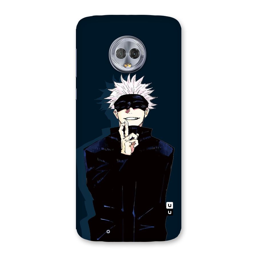Satoru Gojo Back Case for Moto G6