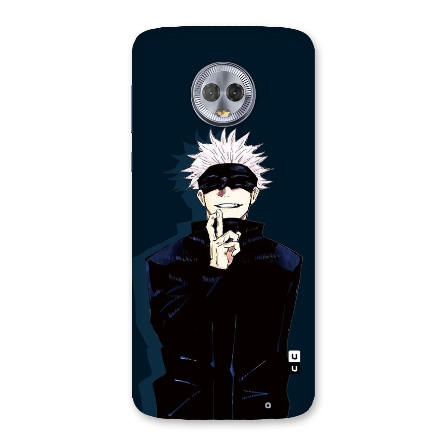 Satoru Gojo Back Case for Moto G6 Plus