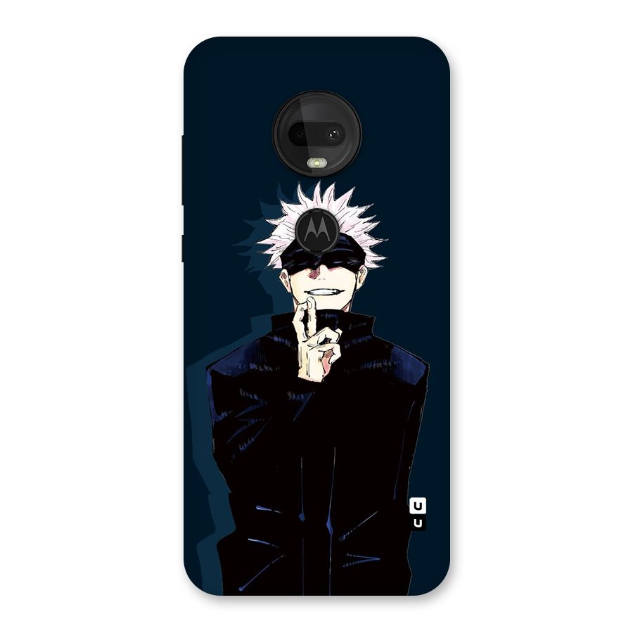 Satoru Gojo Back Case for Moto G7
