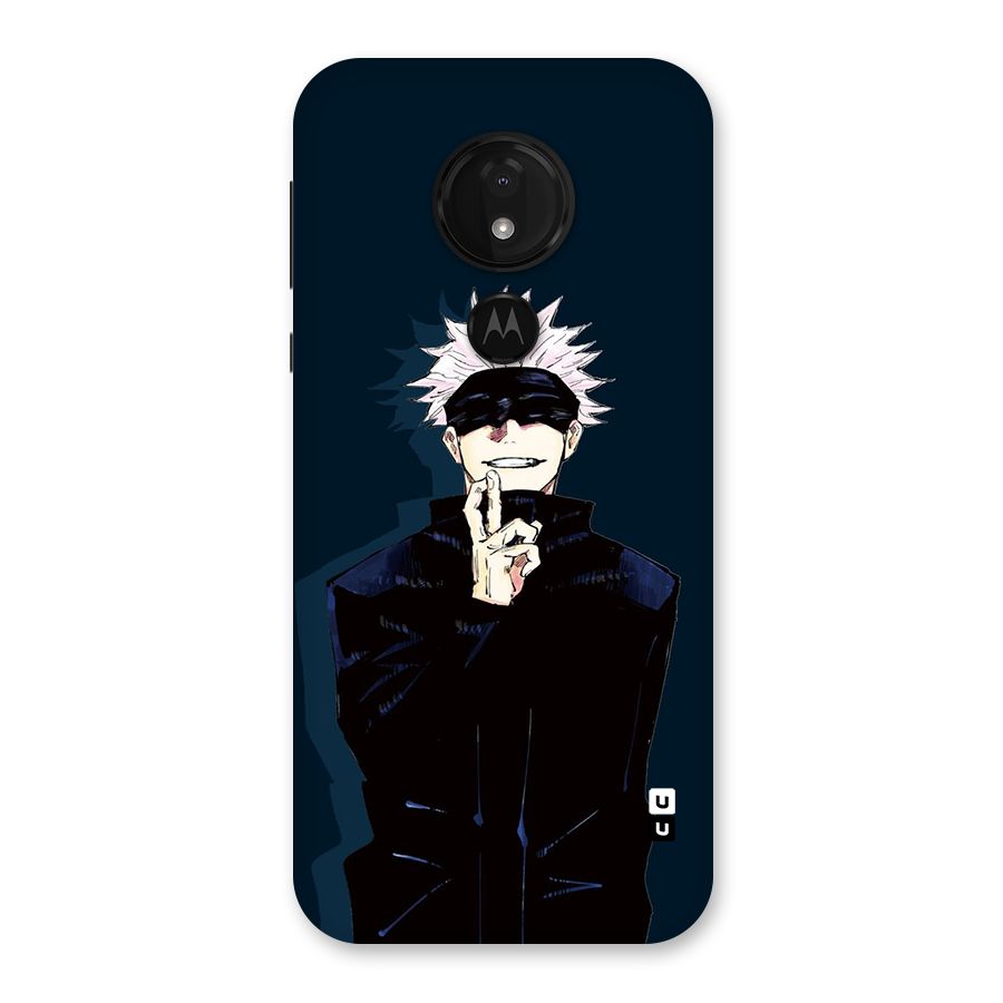 Satoru Gojo Back Case for Moto G7 Power