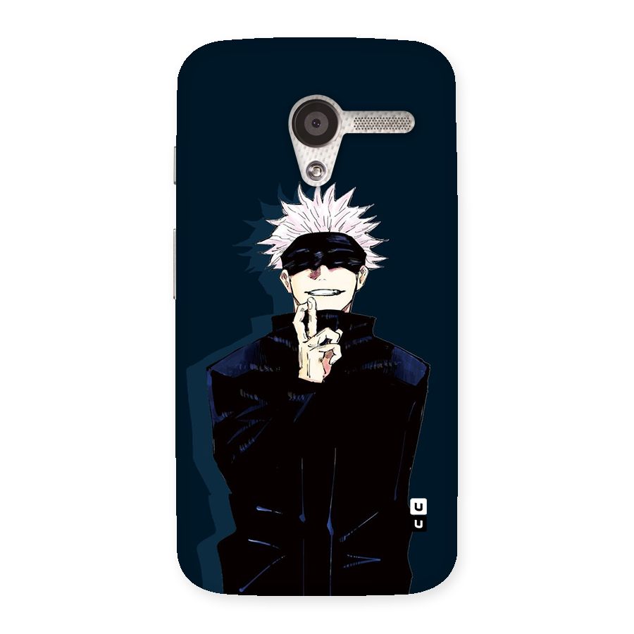 Satoru Gojo Back Case for Moto X