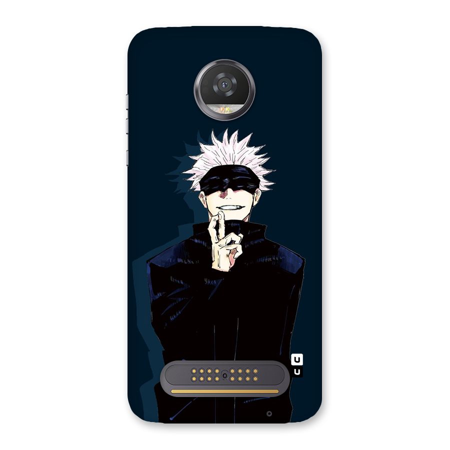 Satoru Gojo Back Case for Moto Z2 Play