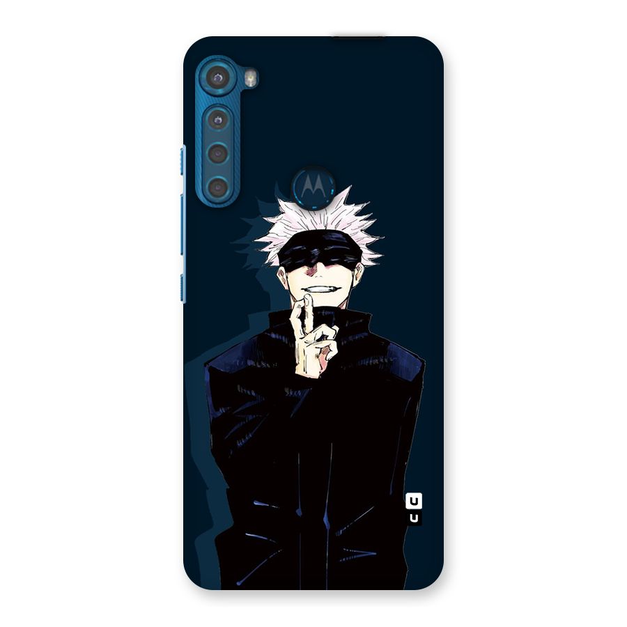 Satoru Gojo Back Case for Motorola One Fusion Plus
