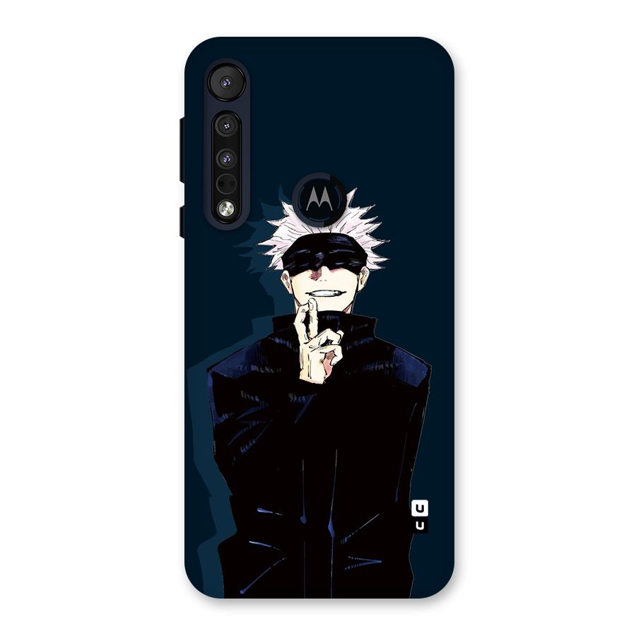 Satoru Gojo Back Case for Motorola One Macro