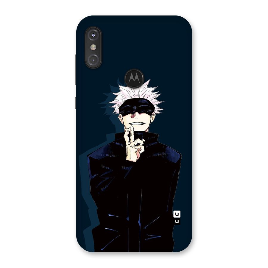 Satoru Gojo Back Case for Motorola One Power