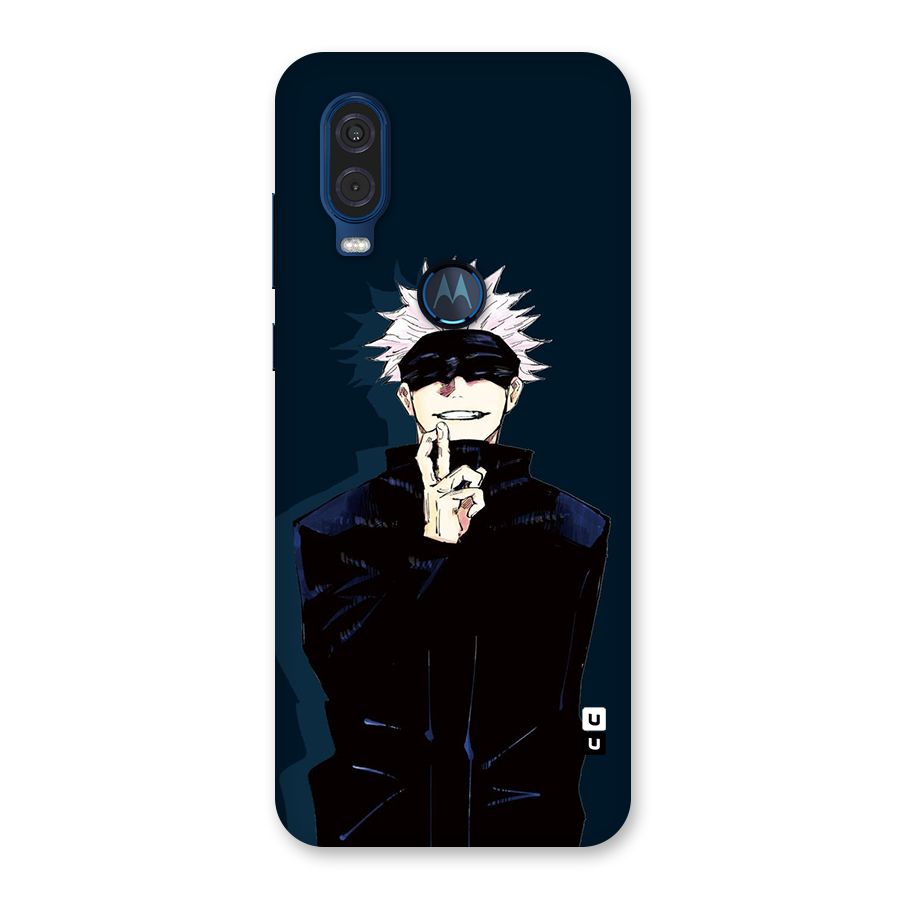Satoru Gojo Back Case for Motorola One Vision