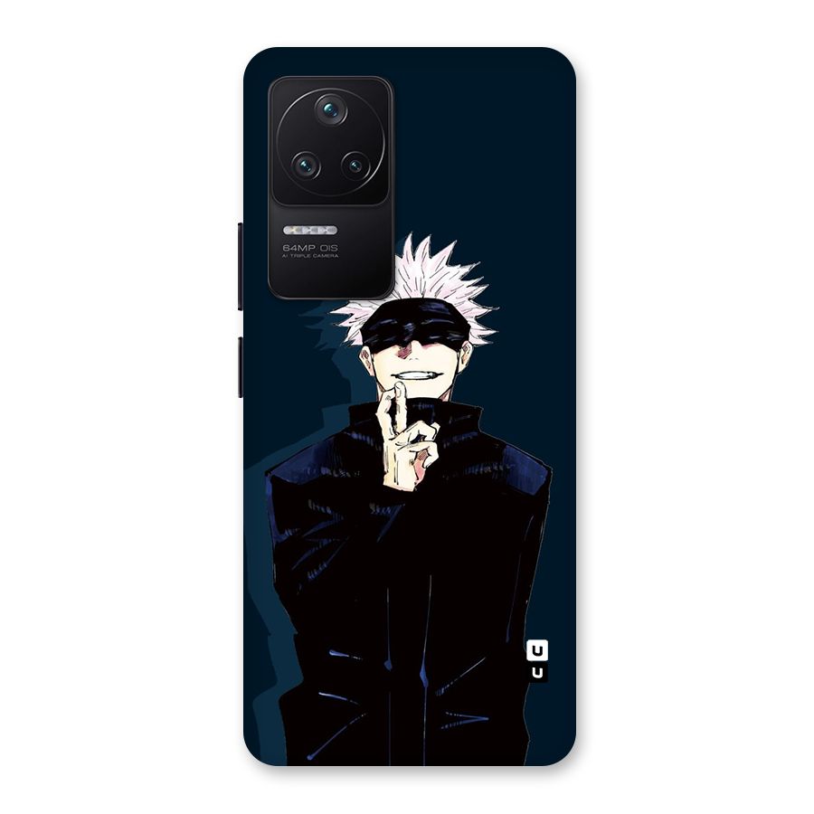 Satoru Gojo Back Case for Poco F4 5G