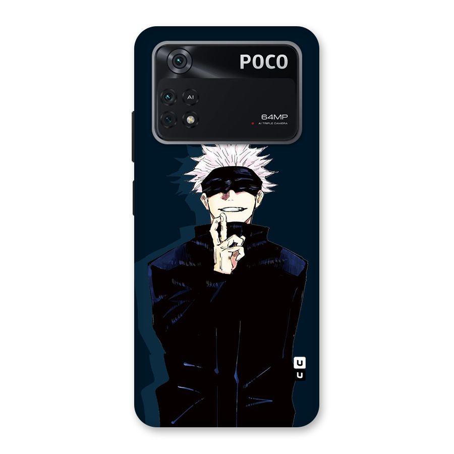 Satoru Gojo Back Case for Poco M4 Pro 4G
