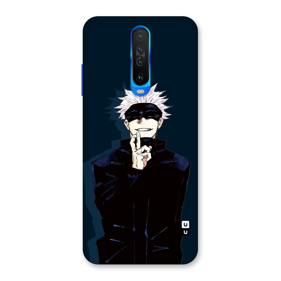 Satoru Gojo Back Case for Poco X2