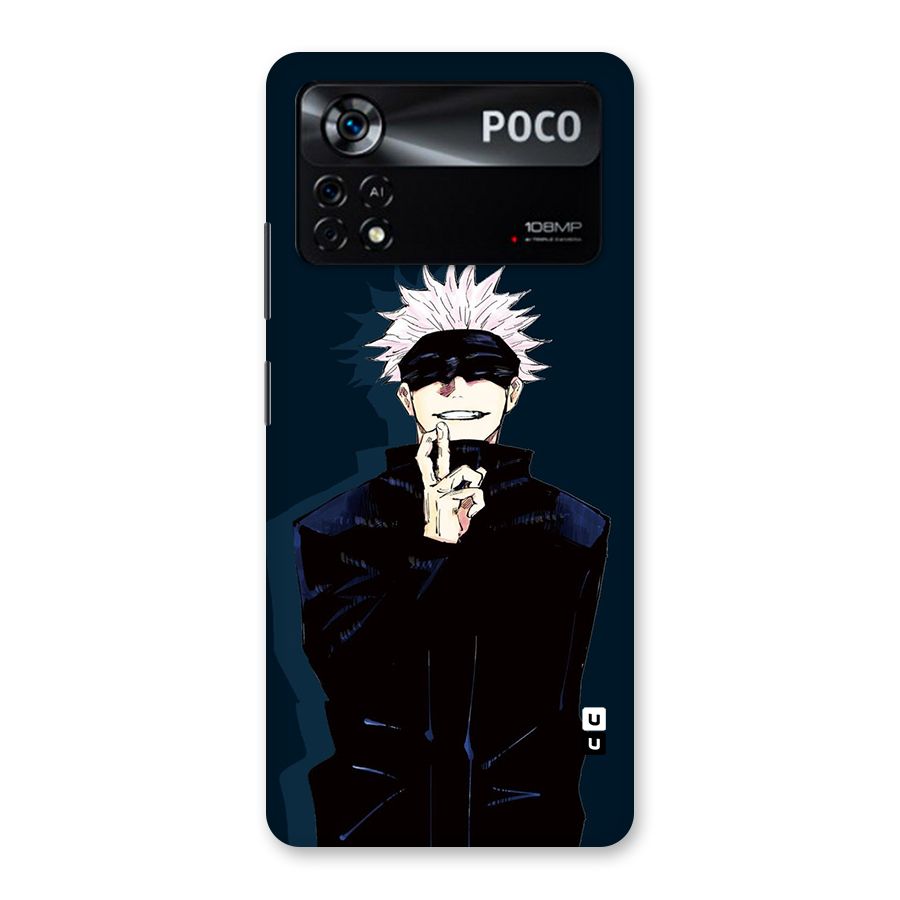 Satoru Gojo Back Case for Poco X4 Pro 5G