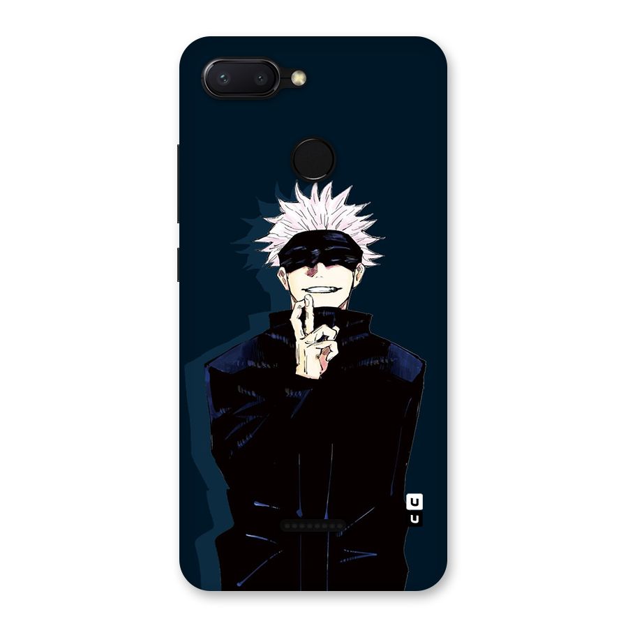 Satoru Gojo Back Case for Redmi 6