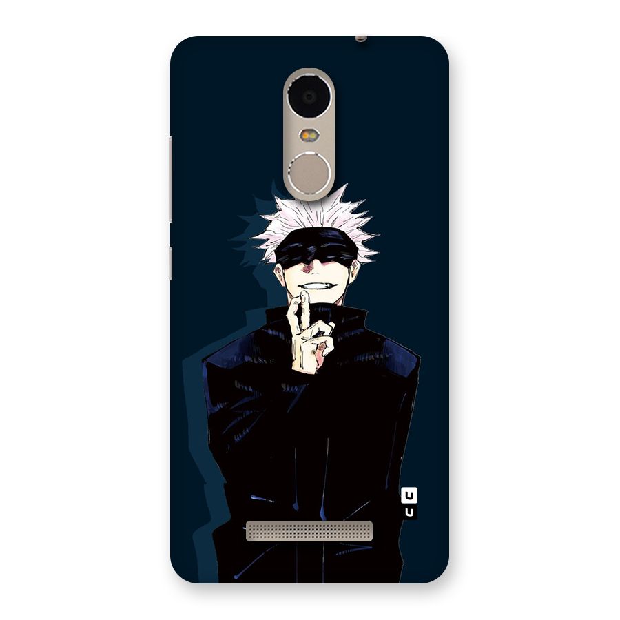 Satoru Gojo Back Case for Redmi Note 3
