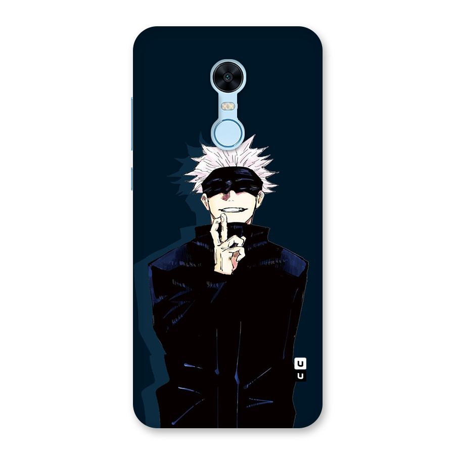 Satoru Gojo Back Case for Redmi Note 5