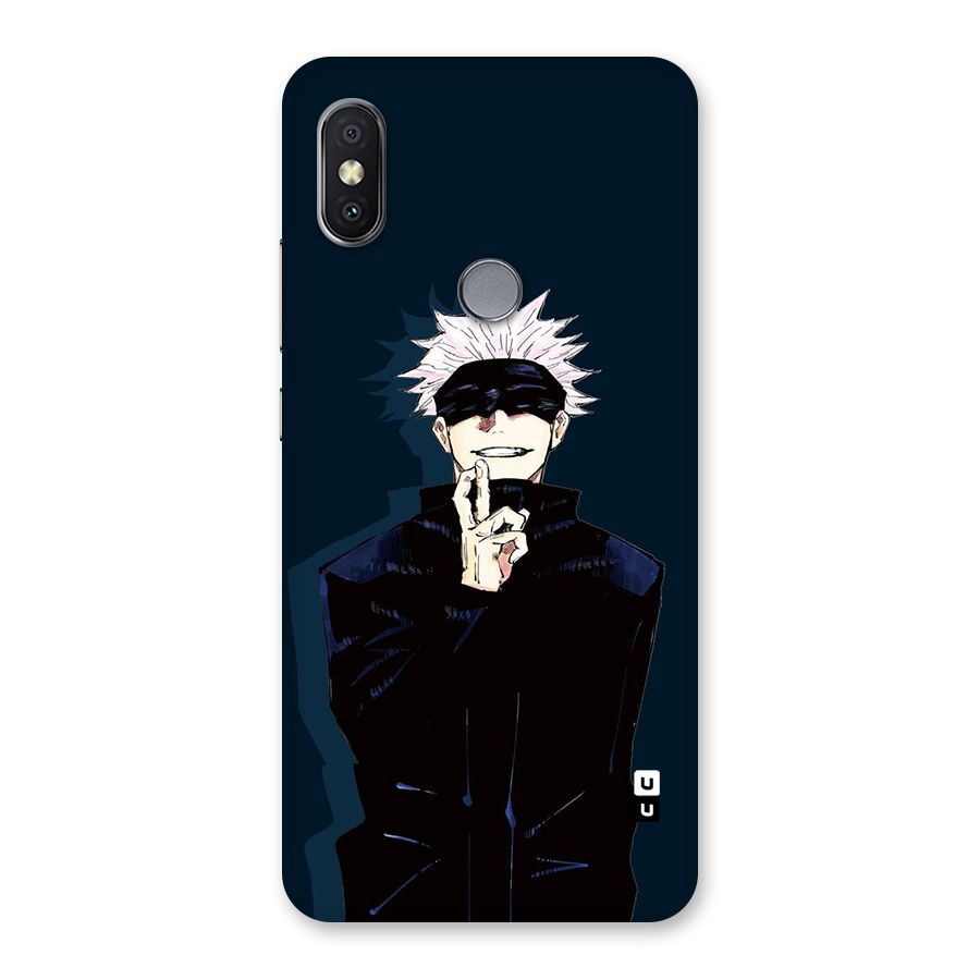 Satoru Gojo Back Case for Redmi Y2