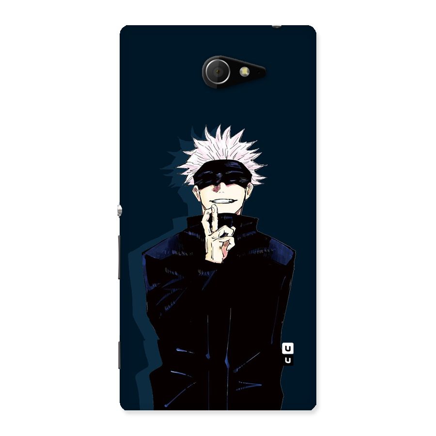 Satoru Gojo Back Case for Xperia M2