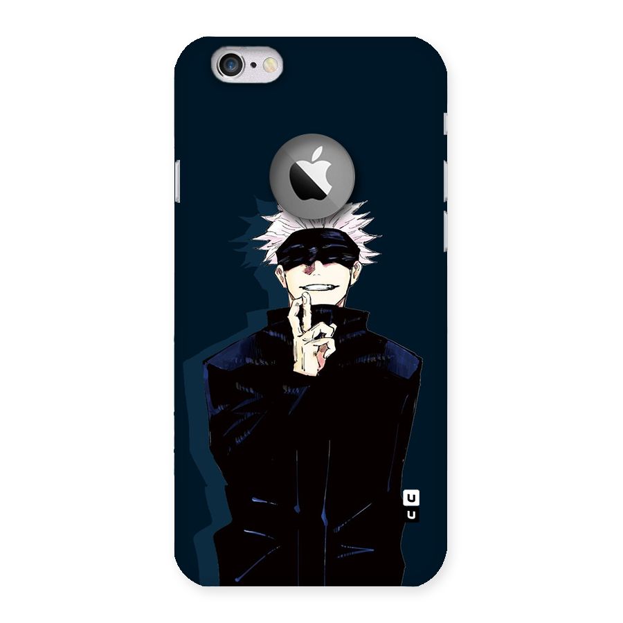 Satoru Gojo Back Case for iPhone 6 Logo Cut