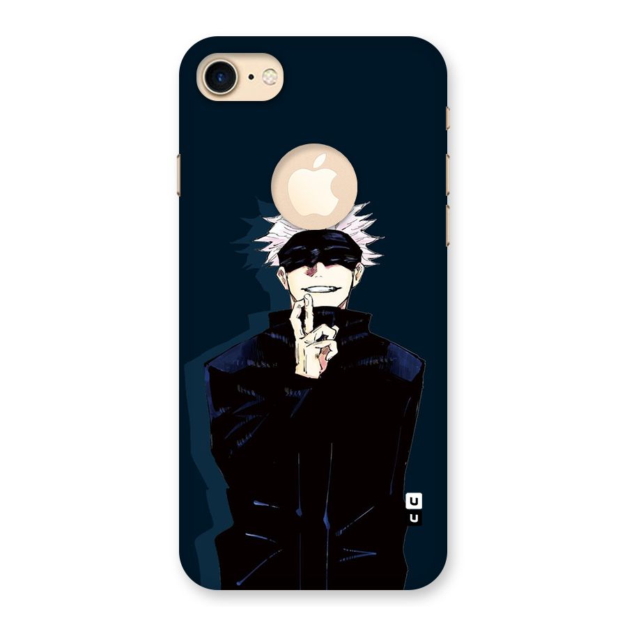 Satoru Gojo Back Case for iPhone 7 Logo Cut
