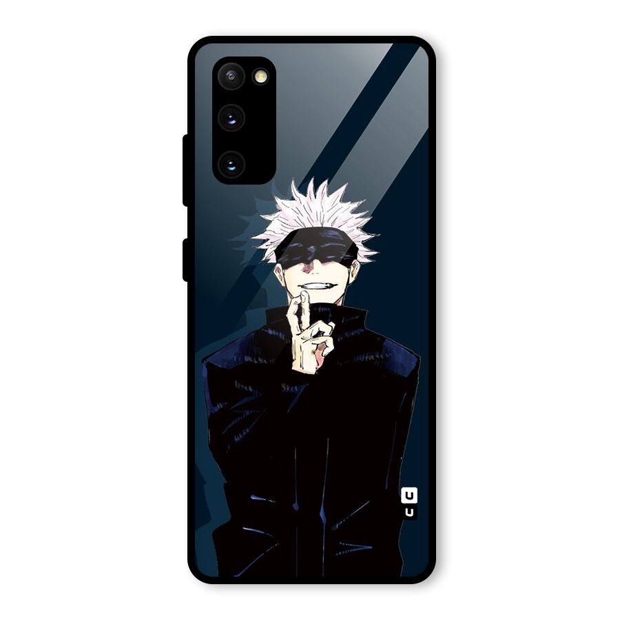 Satoru Gojo Glass Back Case for Galaxy S20 FE 5G