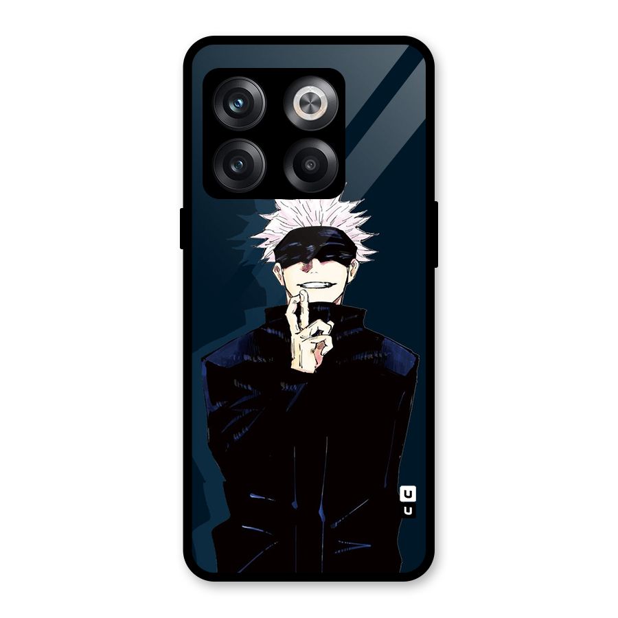 Satoru Gojo Glass Back Case for OnePlus 10T