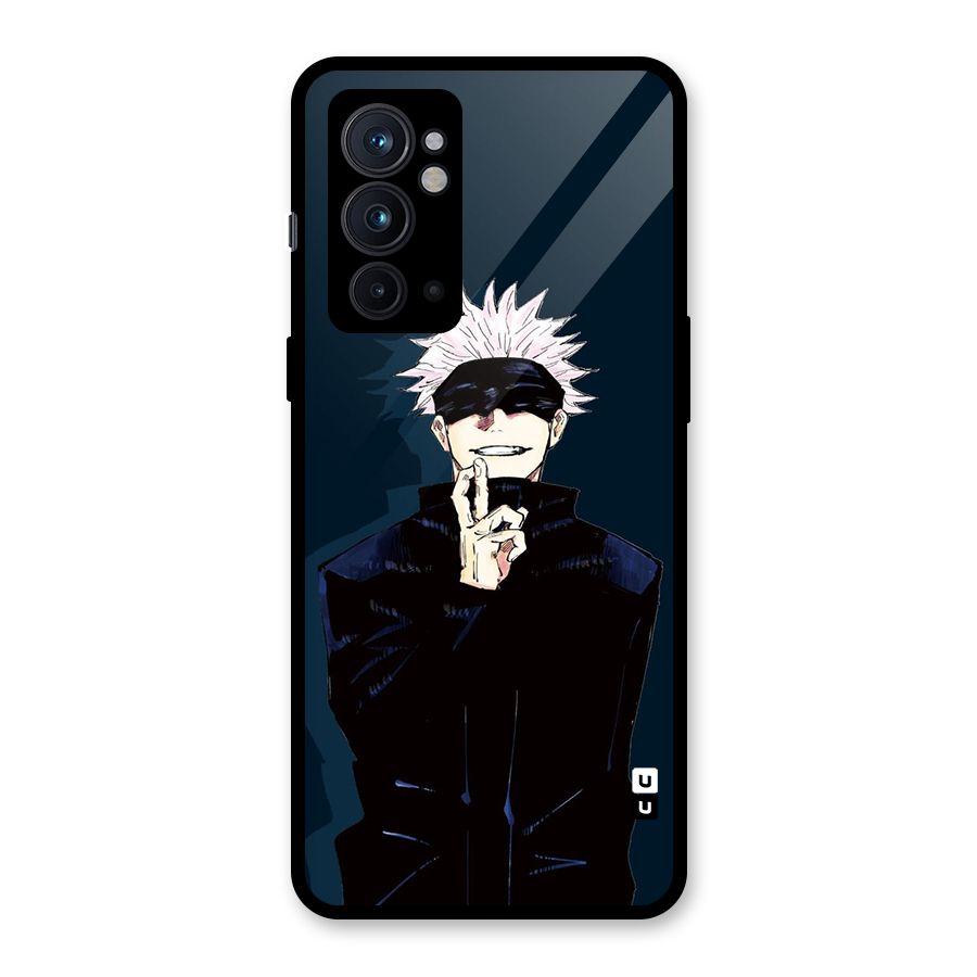 Satoru Gojo Glass Back Case for OnePlus 9RT 5G