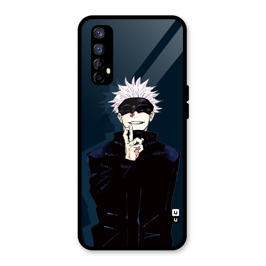 Satoru Gojo Glass Back Case for Realme Narzo 20 Pro