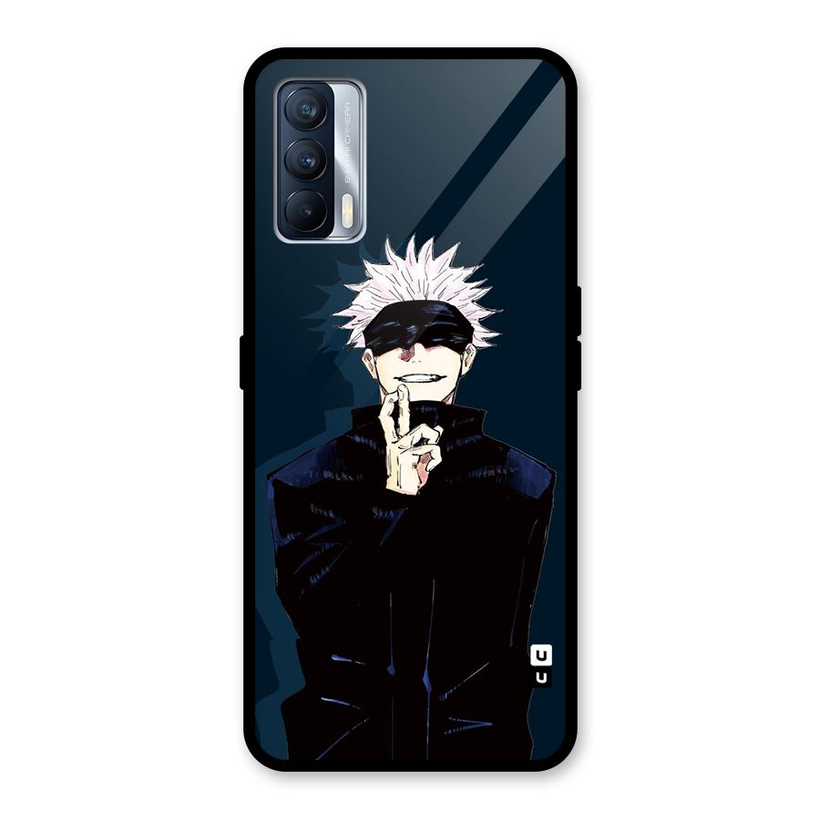 Satoru Gojo Glass Back Case for Realme X7