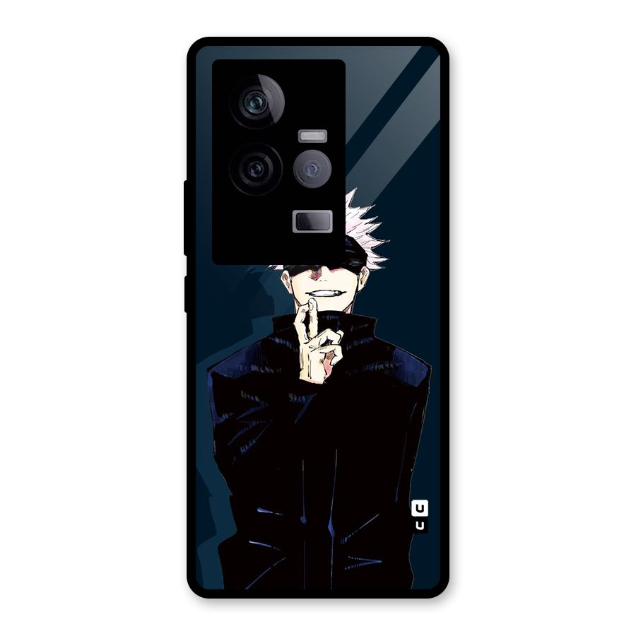 Satoru Gojo Glass Back Case for Vivo iQOO 11 5G