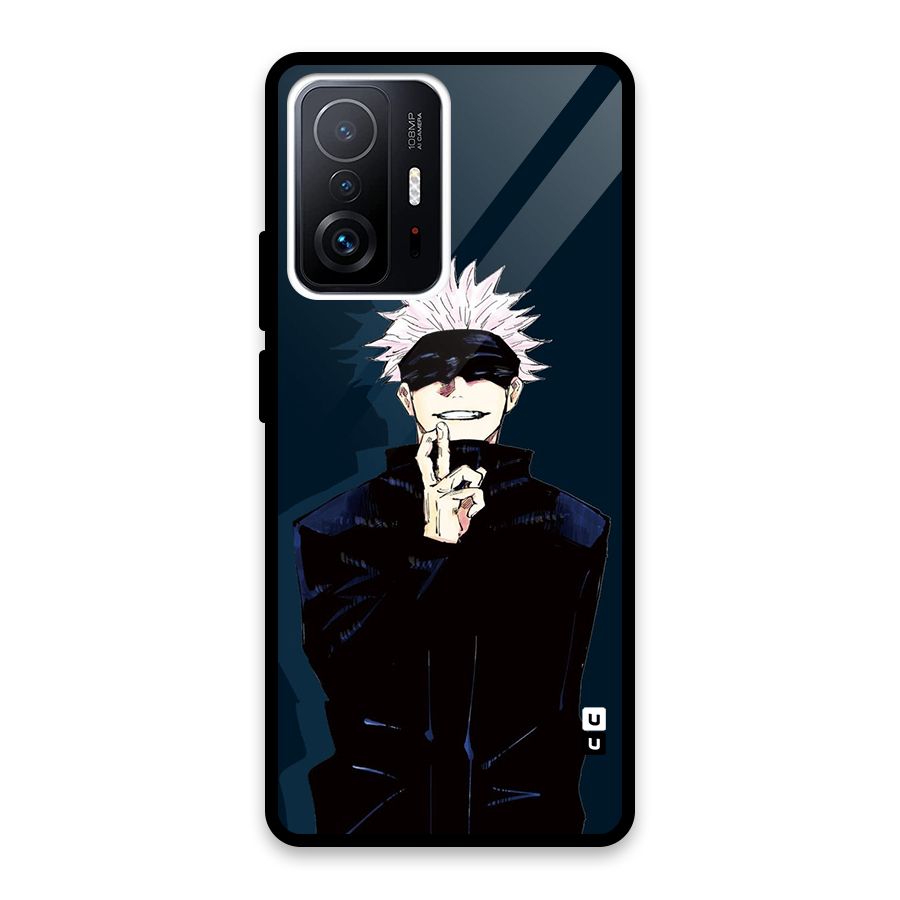Satoru Gojo Glass Back Case for Xiaomi 11T Pro