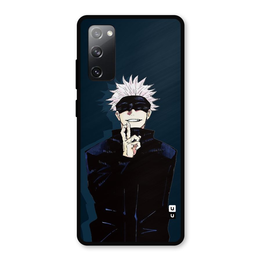 Satoru Gojo Metal Back Case for Galaxy S20 FE
