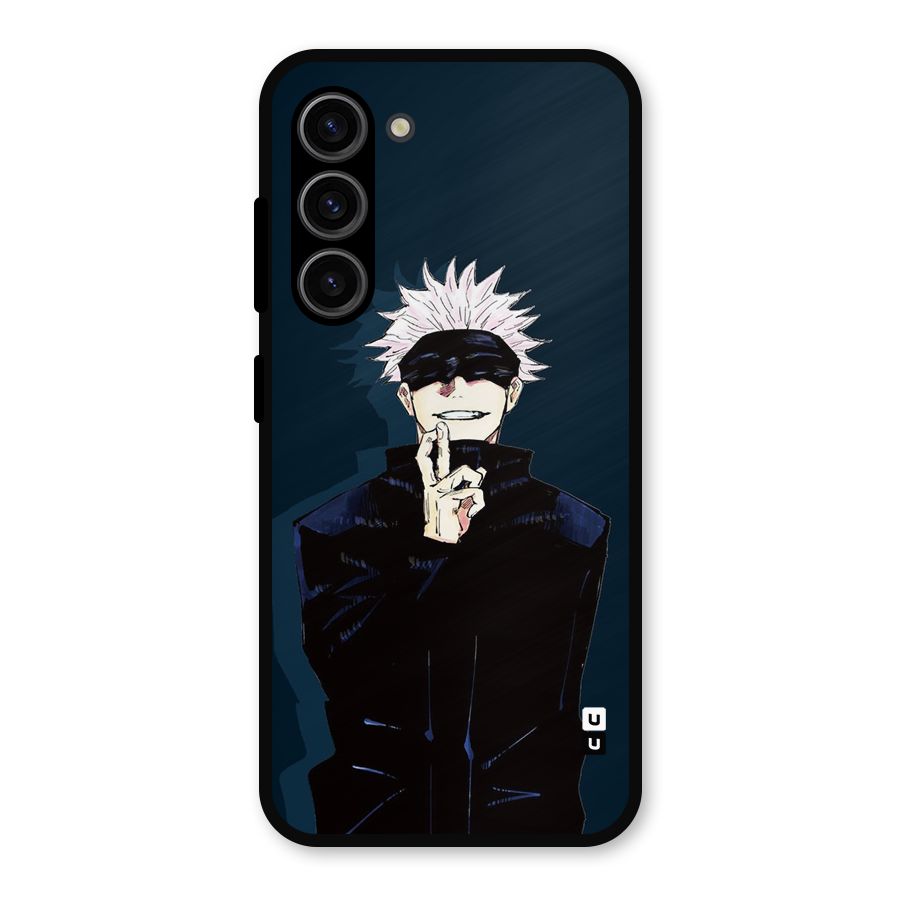 Satoru Gojo Metal Back Case for Galaxy S23