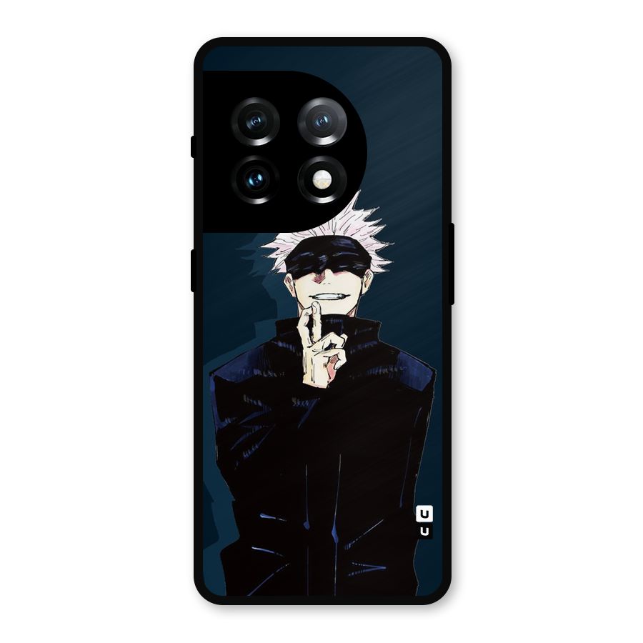 Satoru Gojo Metal Back Case for OnePlus 11
