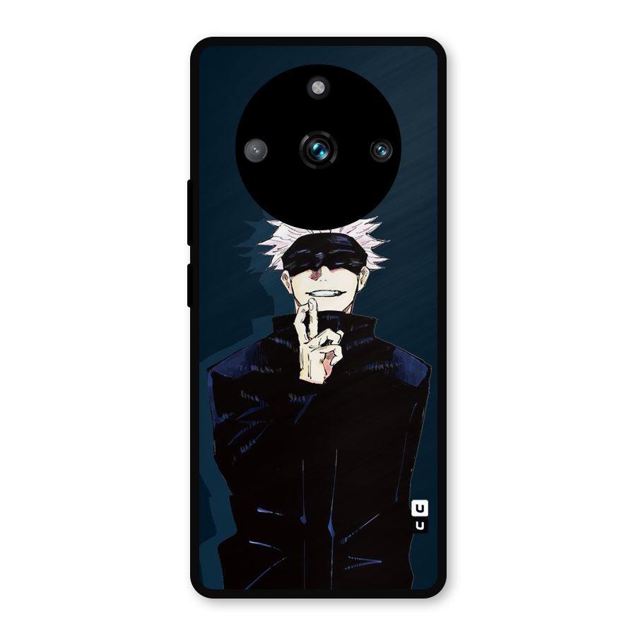 Satoru Gojo Metal Back Case for Realme 11 Pro Plus