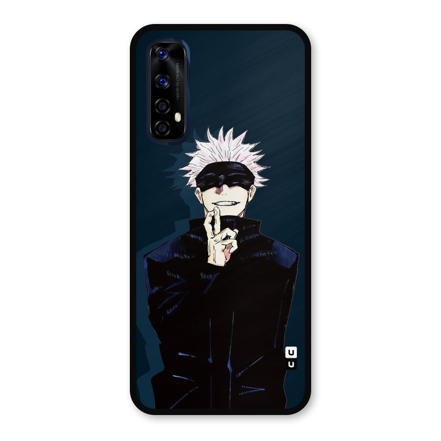 Satoru Gojo Metal Back Case for Realme Narzo 20 Pro