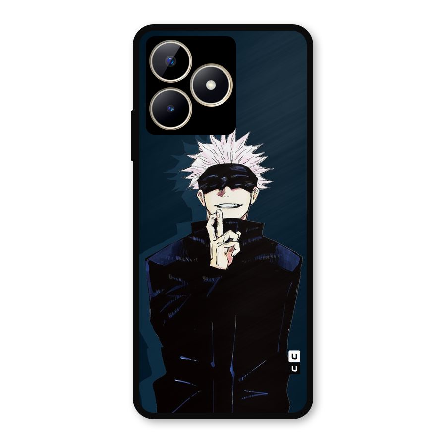 Satoru Gojo Metal Back Case for Realme Narzo N53