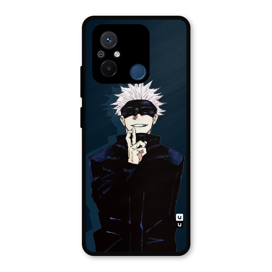 Satoru Gojo Metal Back Case for Redmi 12C