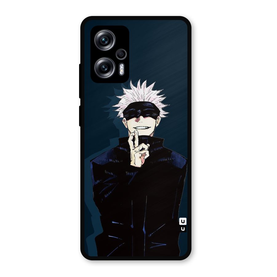 Satoru Gojo Metal Back Case for Redmi K50i