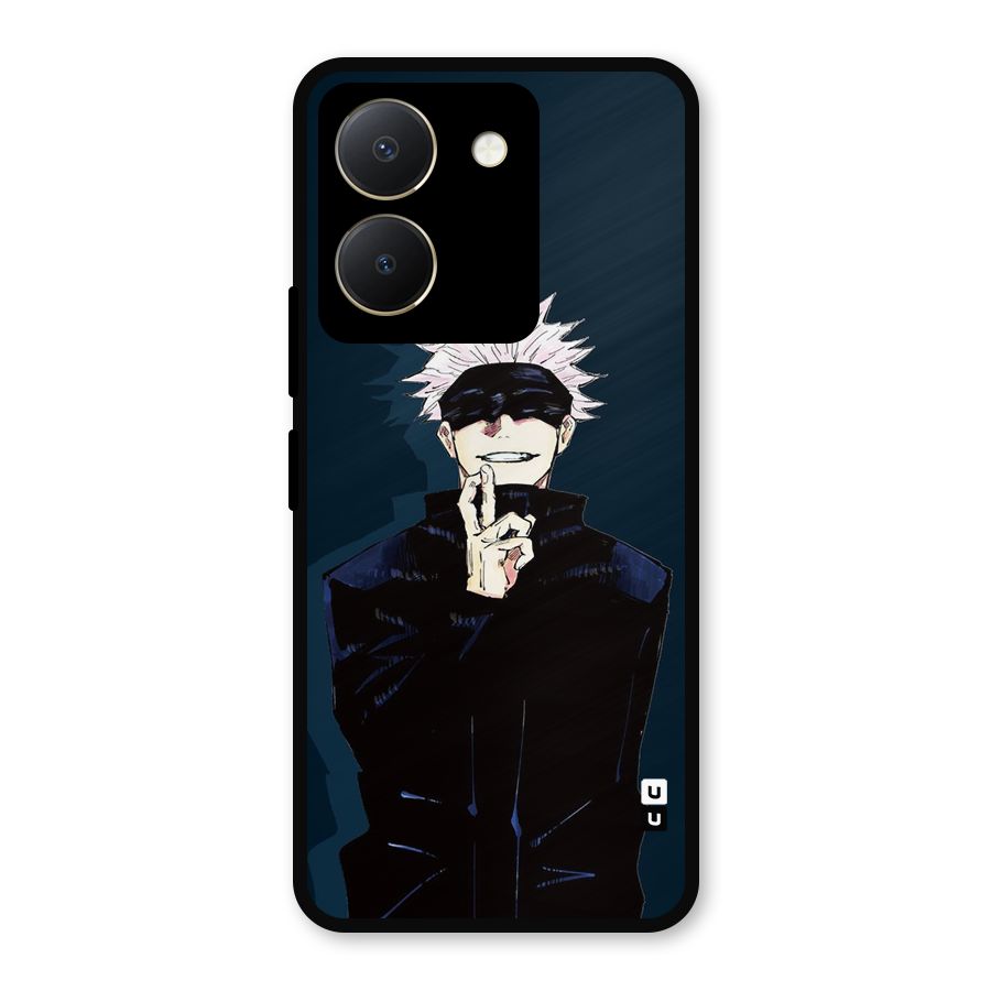Satoru Gojo Metal Back Case for Vivo Y36