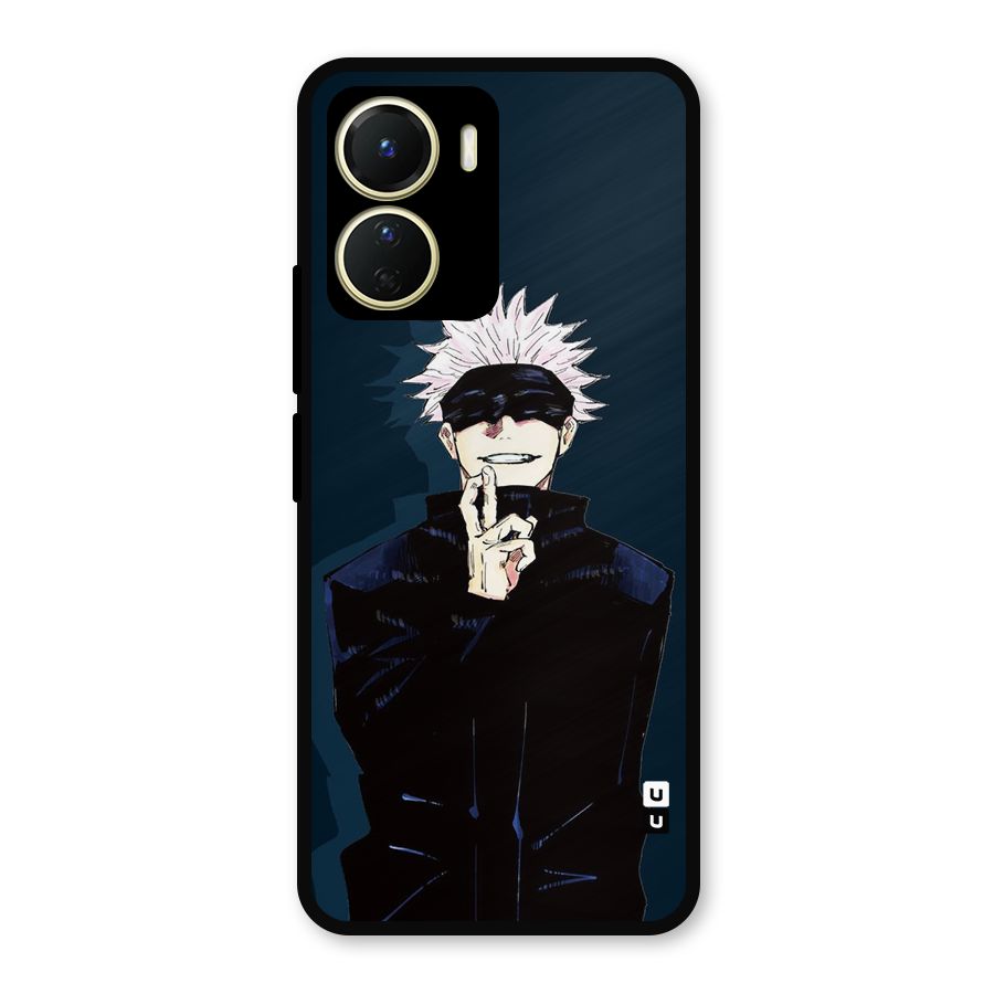 Satoru Gojo Metal Back Case for Vivo Y56