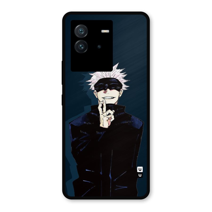 Satoru Gojo Metal Back Case for iQOO Neo 6 5G