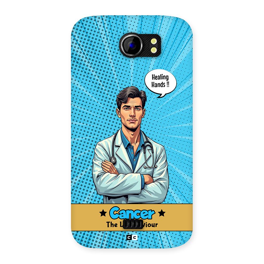 Saviour Cancer Back Case for Canvas 2 A110