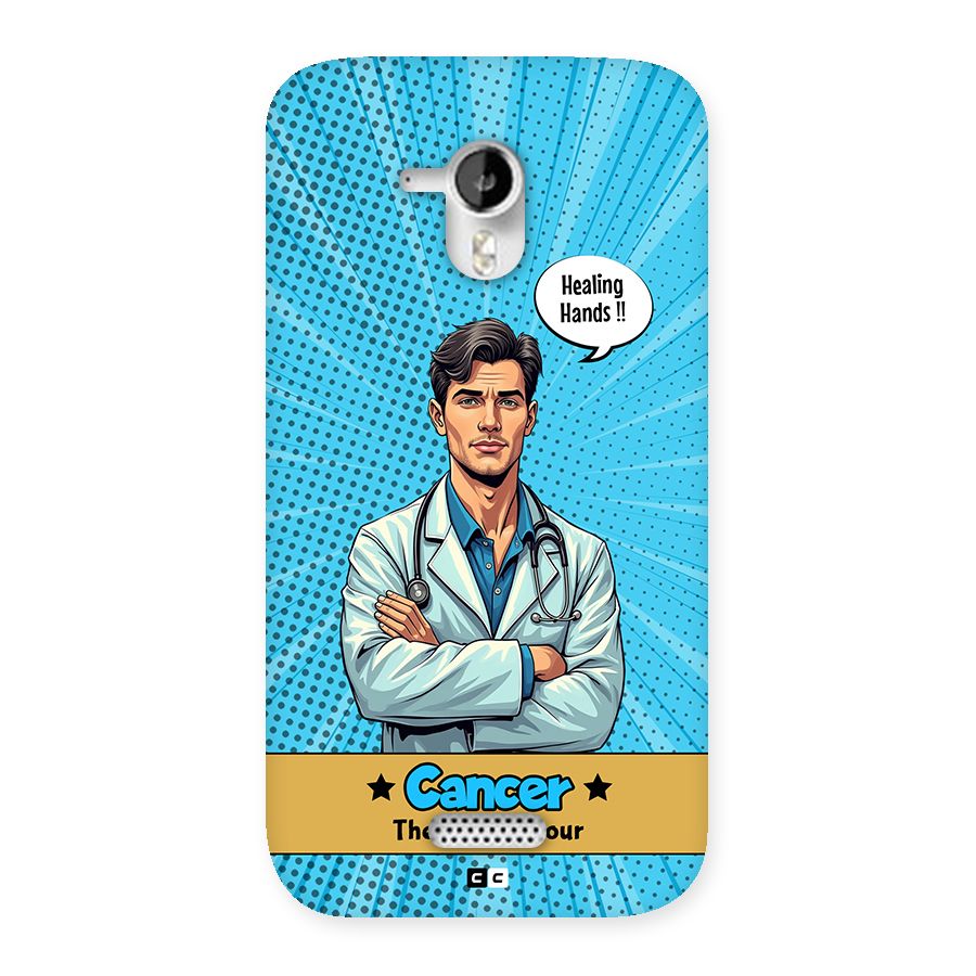 Saviour Cancer Back Case for Canvas HD A116