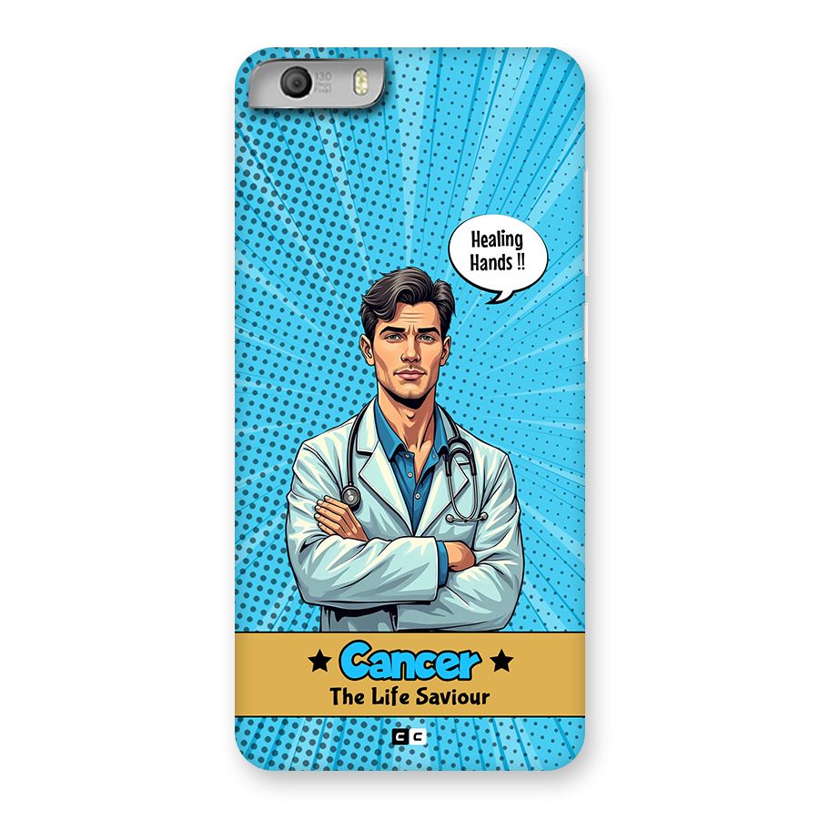 Saviour Cancer Back Case for Canvas Knight 2