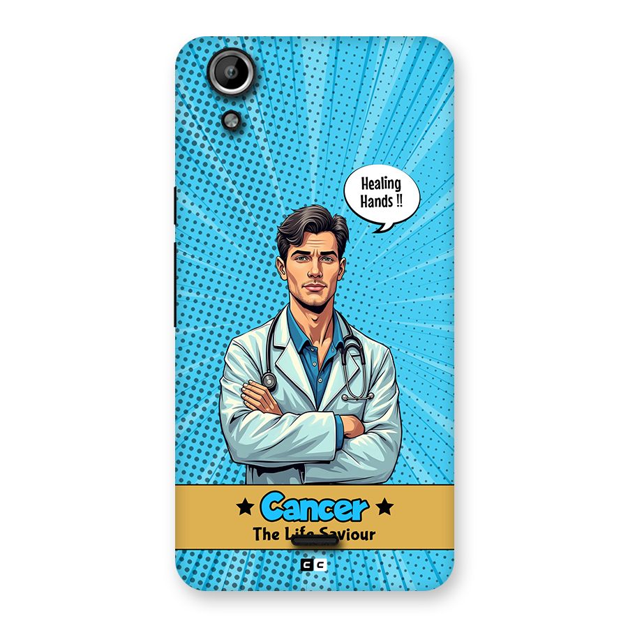 Saviour Cancer Back Case for Canvas Selfie Lens Q345