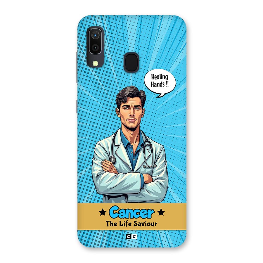 Saviour Cancer Back Case for Galaxy A30