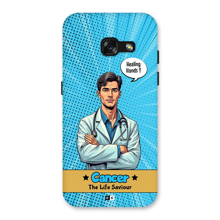 Saviour Cancer Back Case for Galaxy A3 (2017)