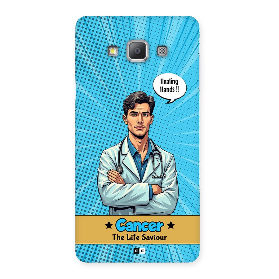 Saviour Cancer Back Case for Galaxy A7