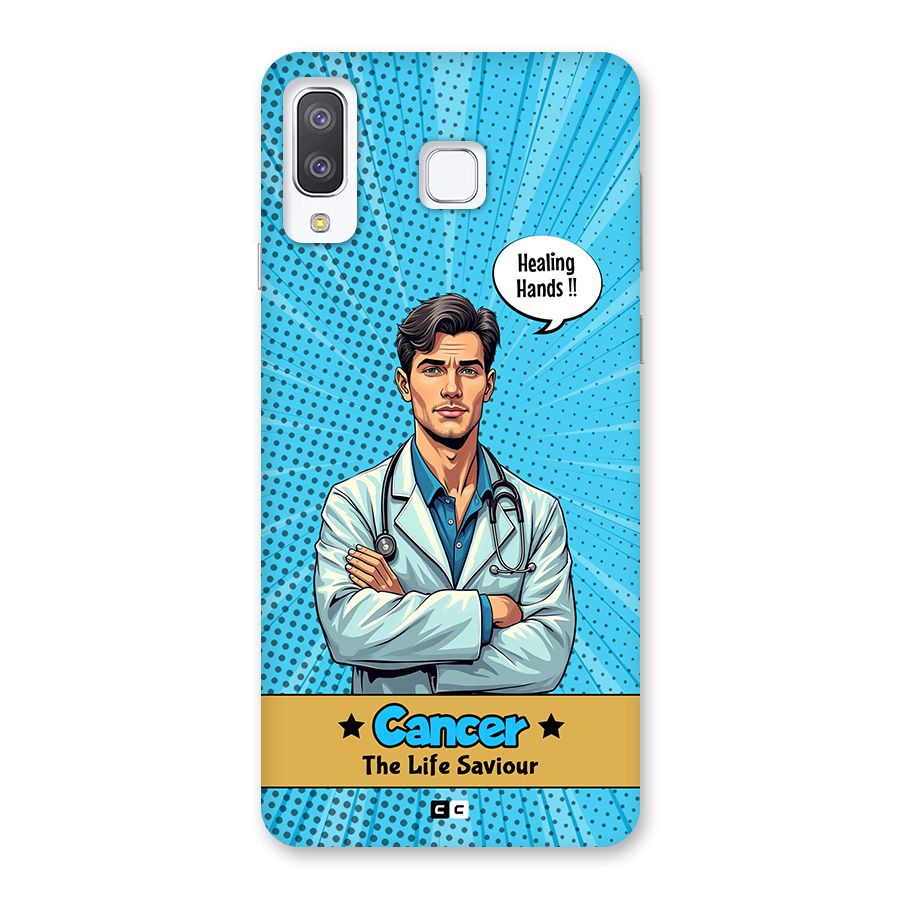 Saviour Cancer Back Case for Galaxy A8 Star