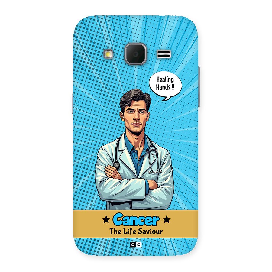 Saviour Cancer Back Case for Galaxy Core Prime